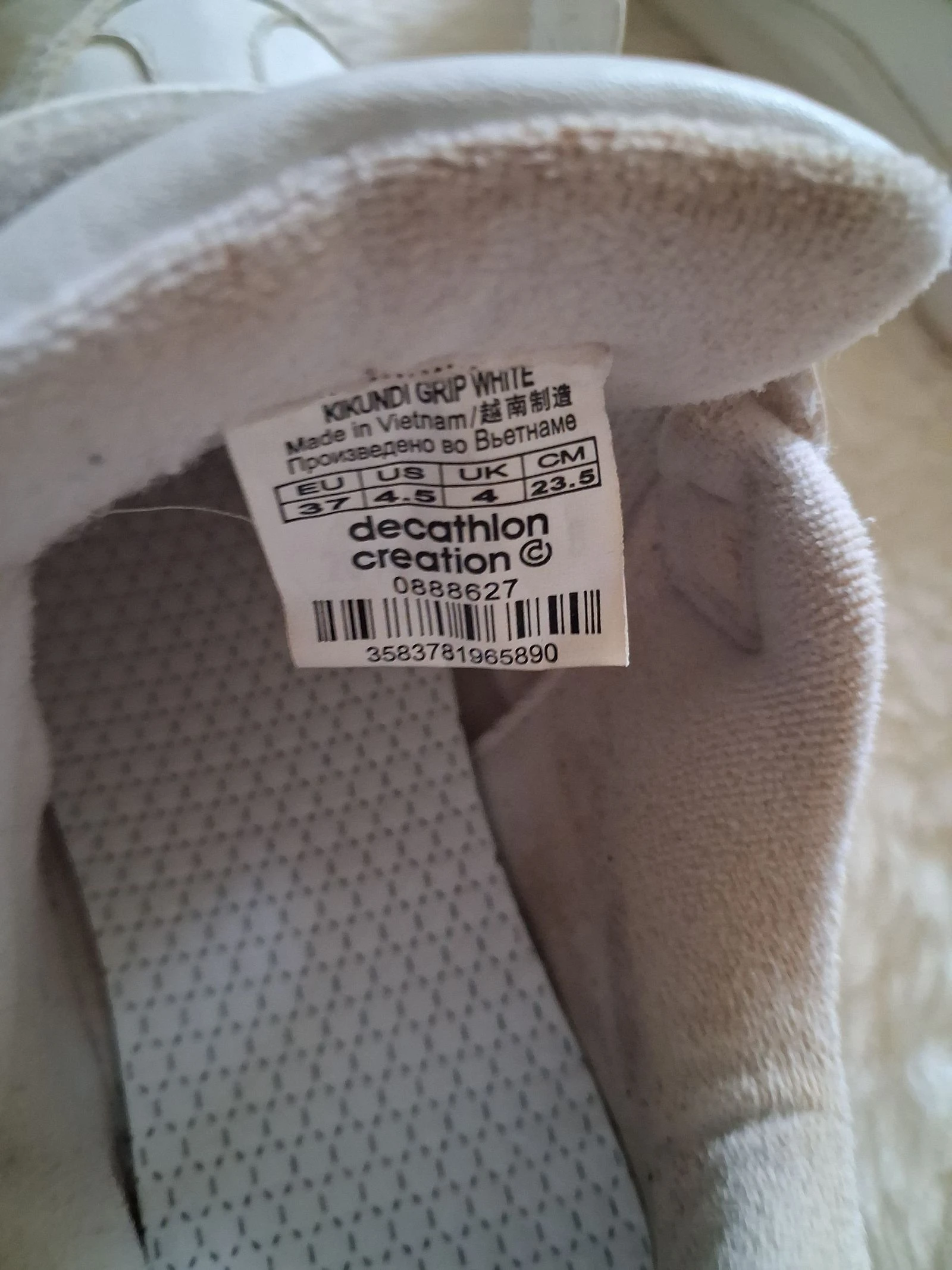 Witte damesschoenen Décathlon maat 37 – photo 3